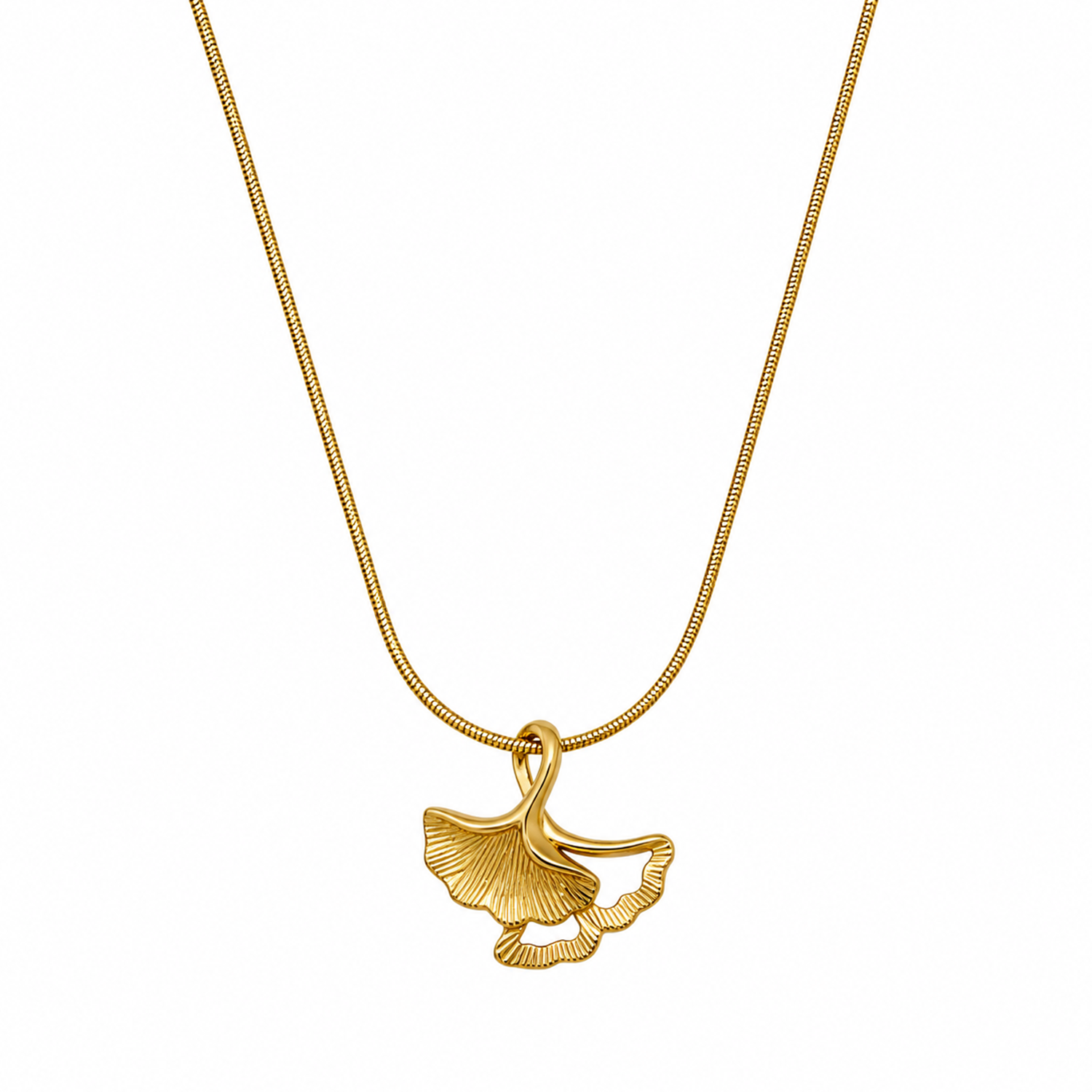 Seashell & Leaf Crafted Pendant for Girls & Women's