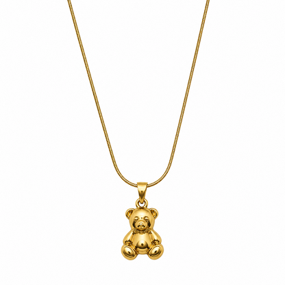 Delicate Mini Cute Teddy Pendant for Girls & Women's