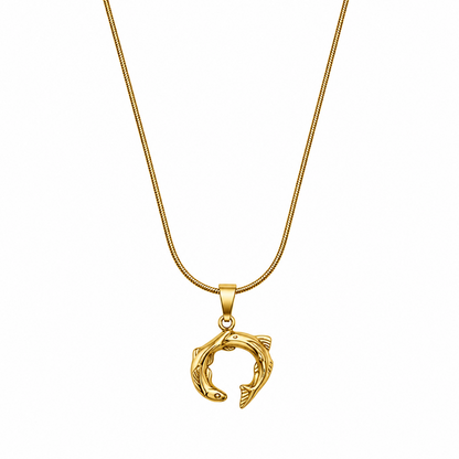 Pisces Fish locket Pendant for Girls & Women's