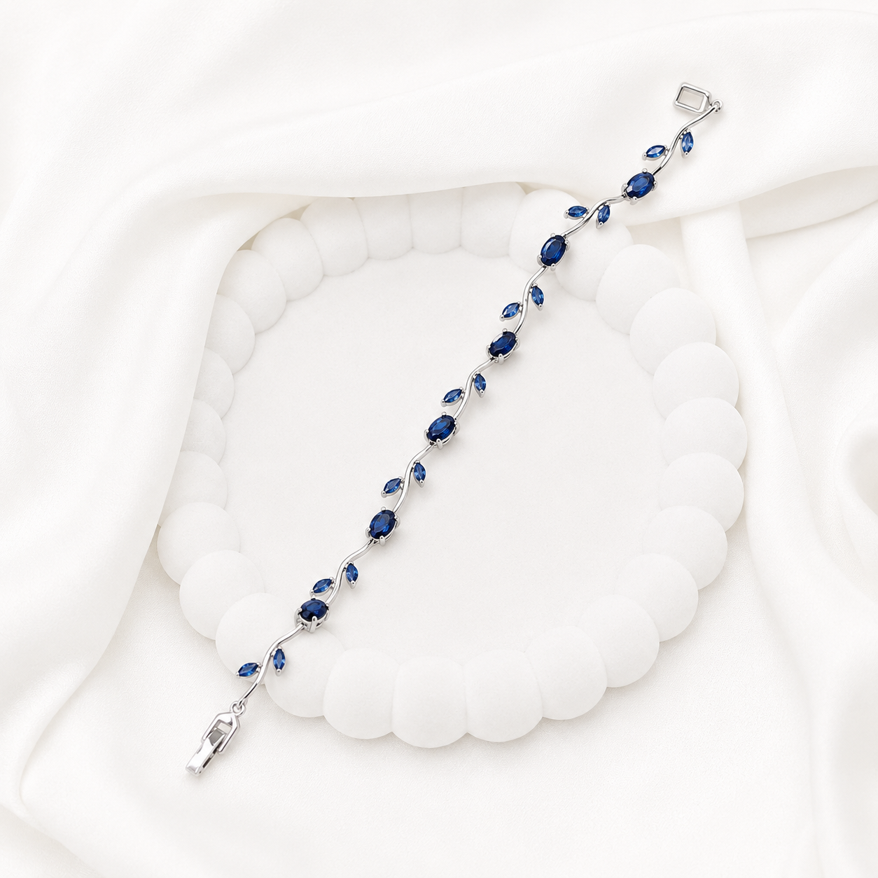 AD Stone Tulip Bracelet for Women & Girls
