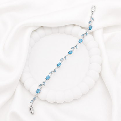 AD Stone Tulip Bracelet for Women & Girls