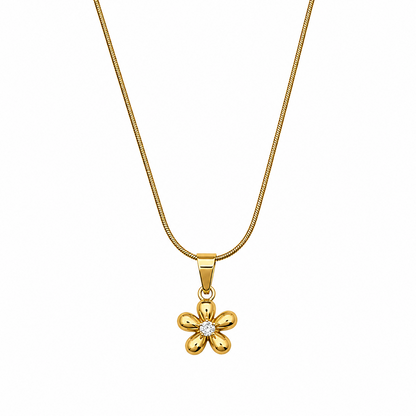 Star Puffy Rounded Petal Charm Pendant for Girls & Women's