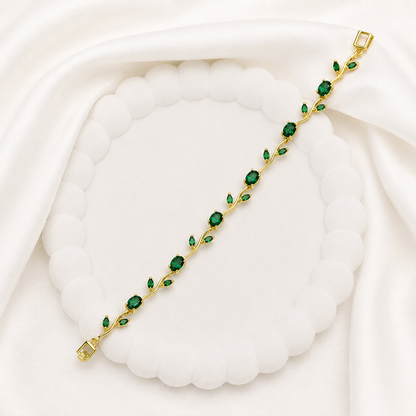 AD Stone Tulip Bracelet for Women & Girls
