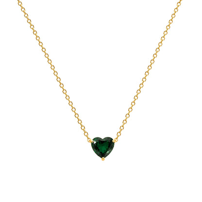 Midnight Heart Minimalist Pendant For Girls & Women