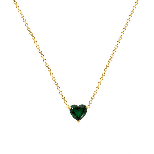 Midnight Heart Minimalist Pendant For Girls & Women