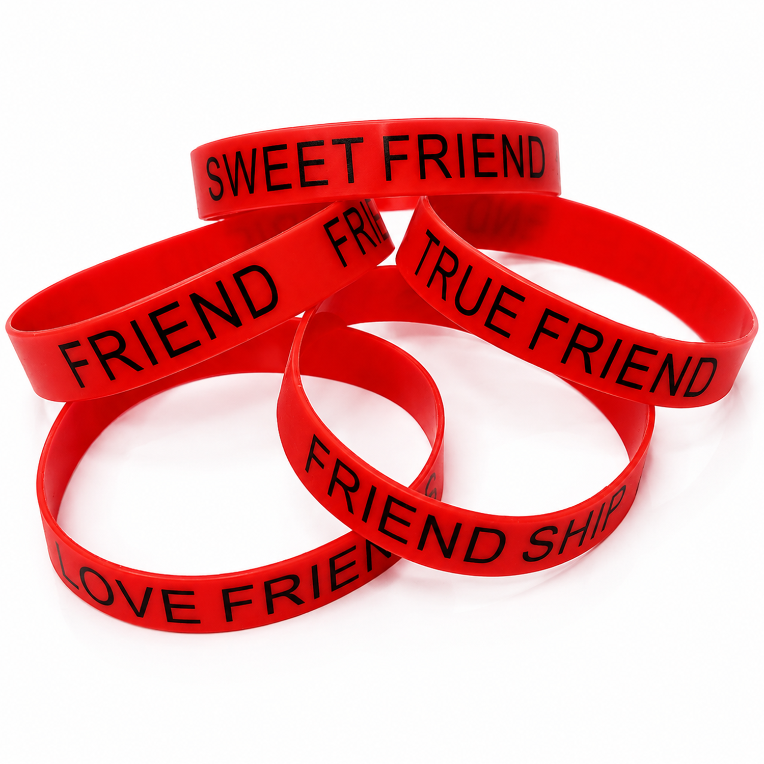 Friendship Day Bands for Boys & Girls, Best Friend (Pack of 5)
