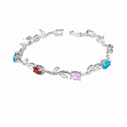 AD Stone Tulip Bracelet for Women & Girls