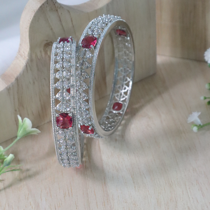 Royal Glow American Diamond Bangles