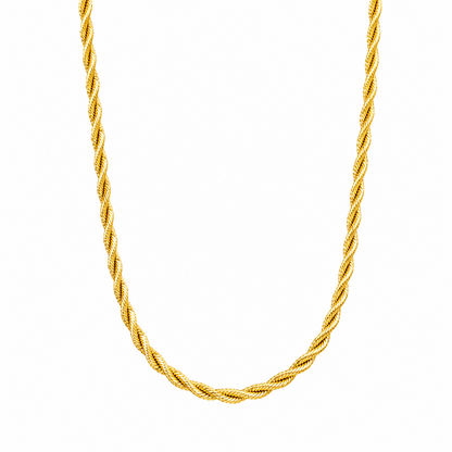 Thrill Twisted Herringbone Stainless Steel Chain For Men & Women