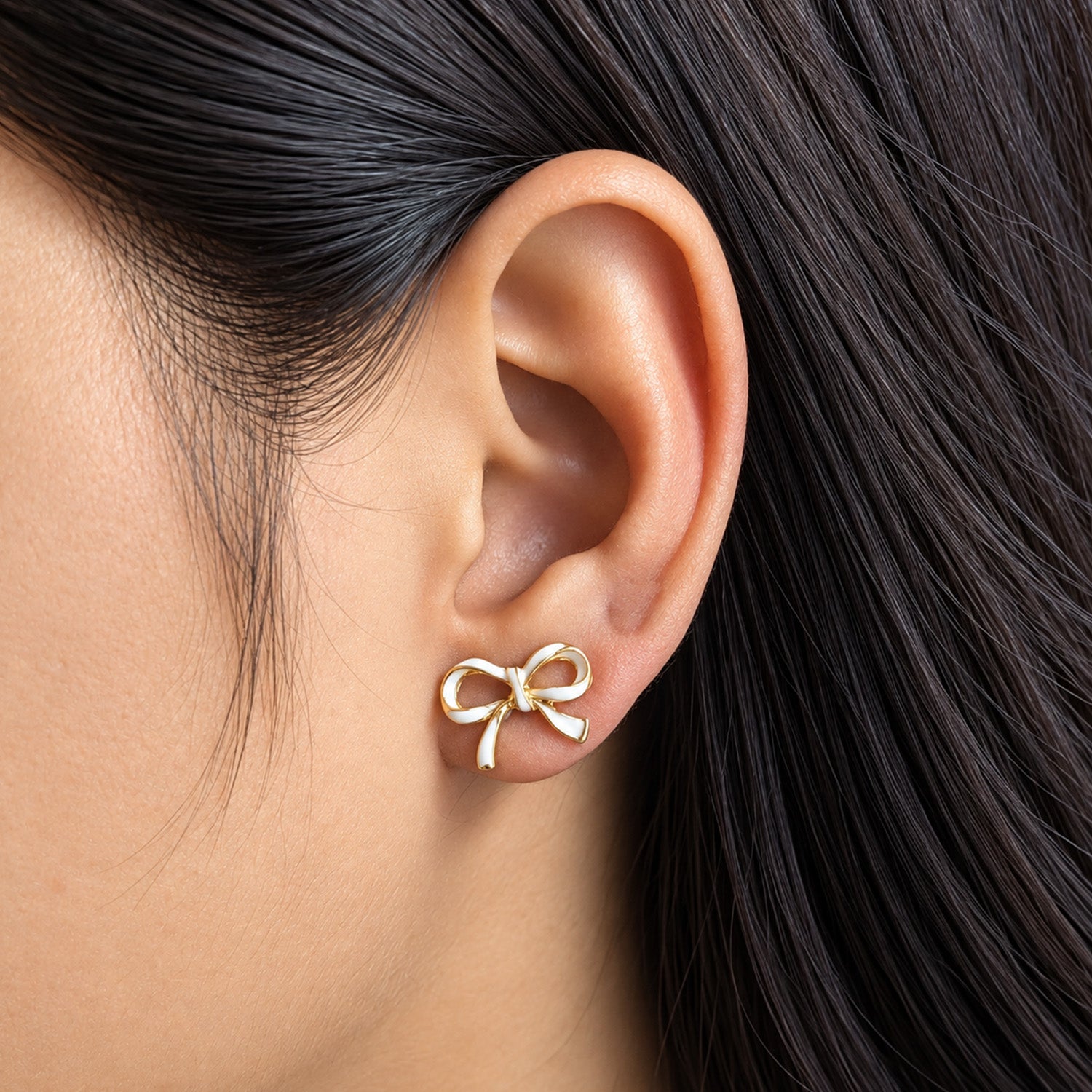 Pretty Bow Stud Earrings for Girls & Women's