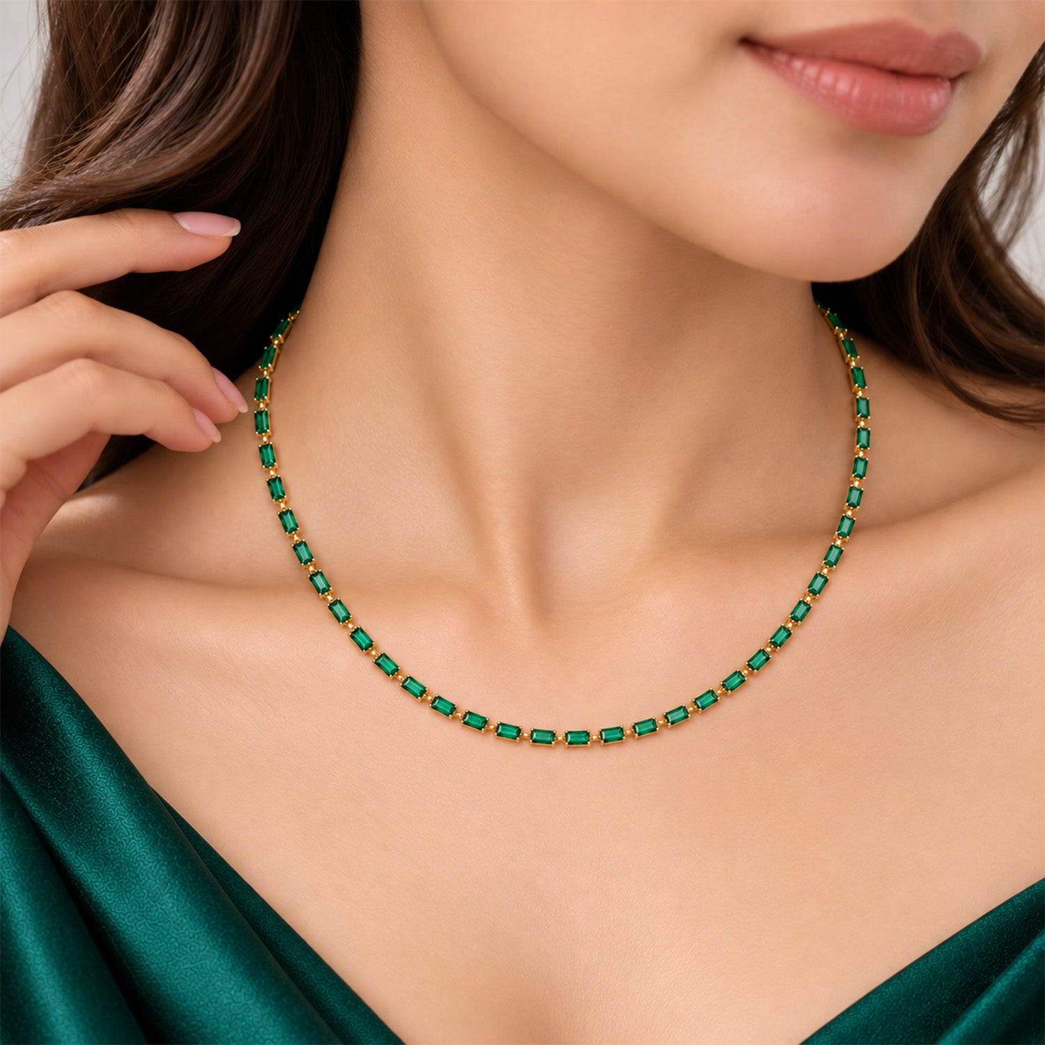 2.5 x 5 Tub Mala Alloy Chain for Girls & Women's