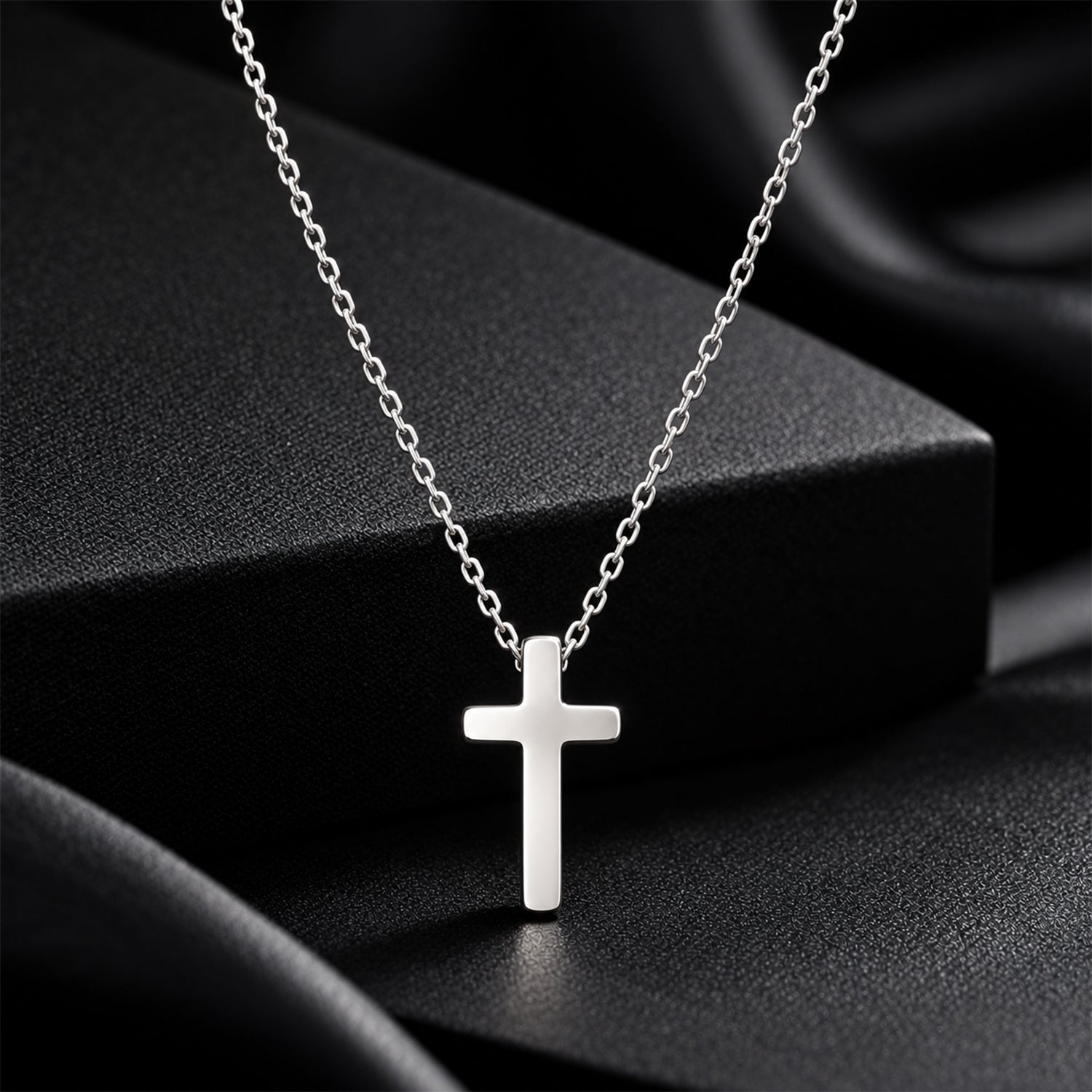 Trendy Holy Bible Nail Cross Mini Pendant For Men & Boys