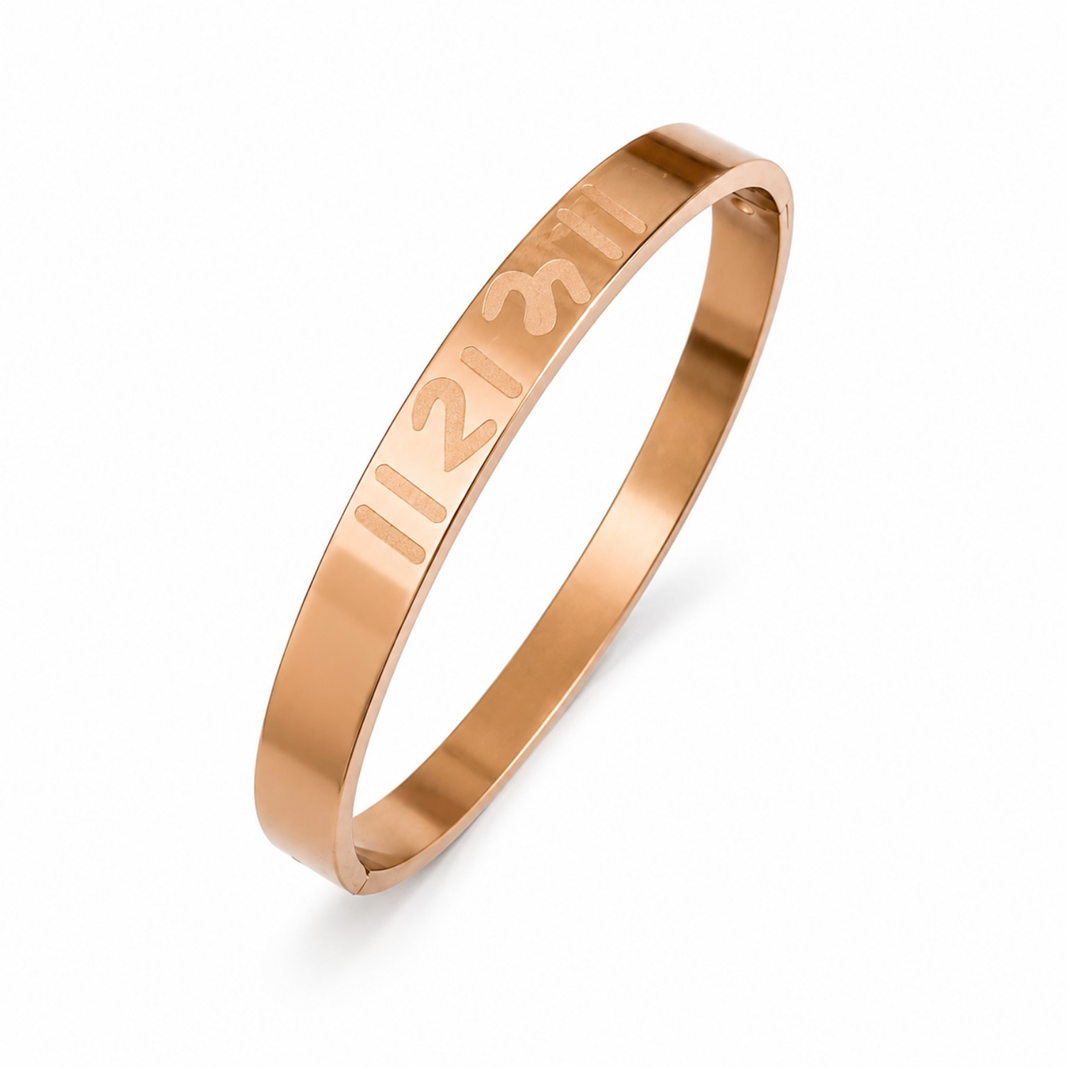 Men’s Stainless Steel Bracelet Engraved with Ram