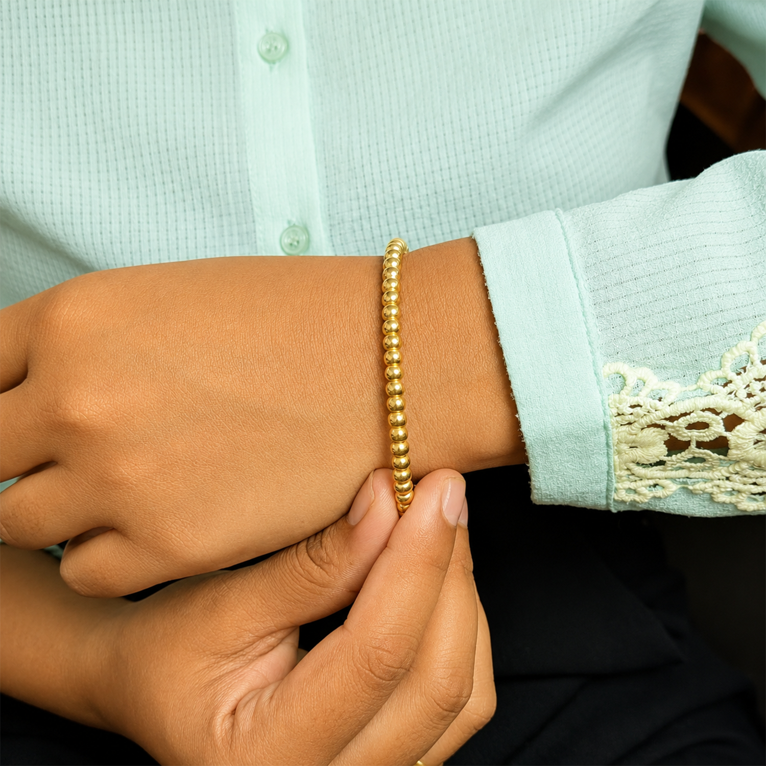 Joy Minimalist Beaded Bracelet for Women & Girls