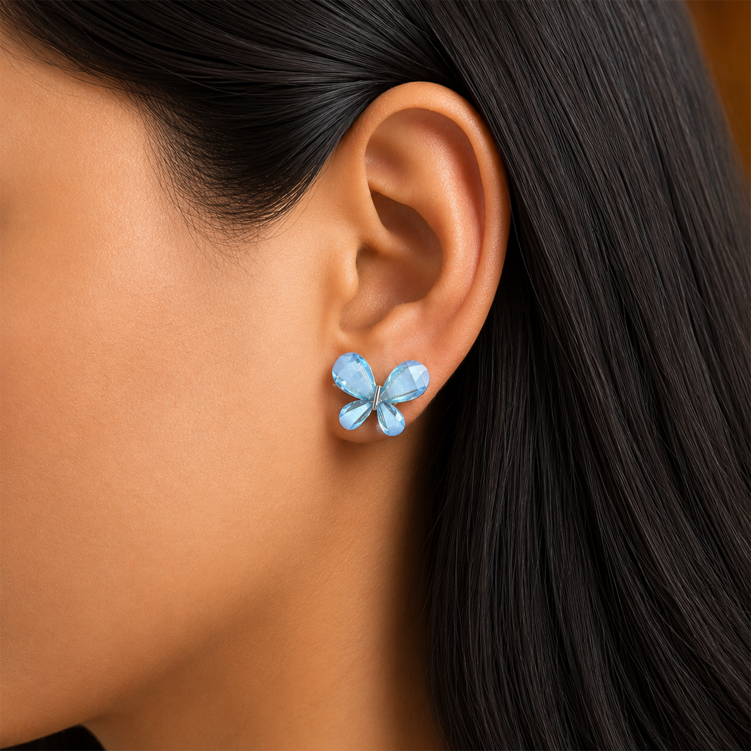 Fairy Winged Design Butterfly Earrings For Girls & Women