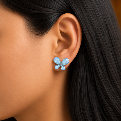 Fairy Winged Design Butterfly Earrings For Girls & Women