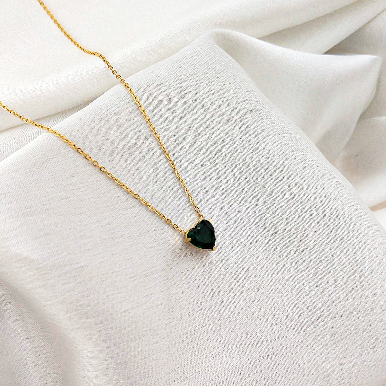 Midnight Heart Minimalist Pendant For Girls & Women