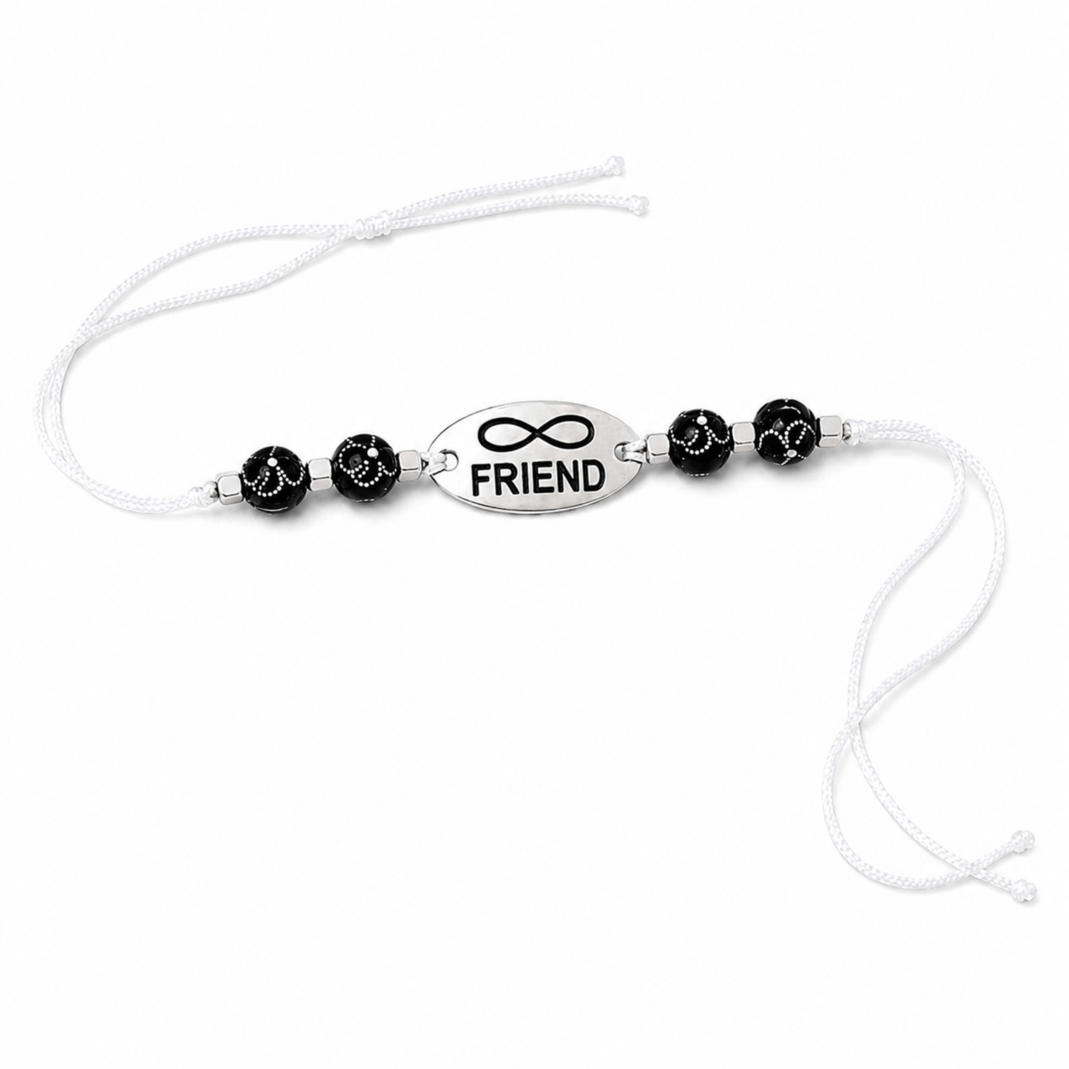 Infinity Charm With Round Beaded Friendship Day Bracelets for Kids, Boys & Girls