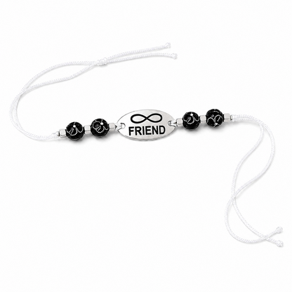 Infinity Charm With Round Beaded Friendship Day Bracelets for Kids, Boys & Girls