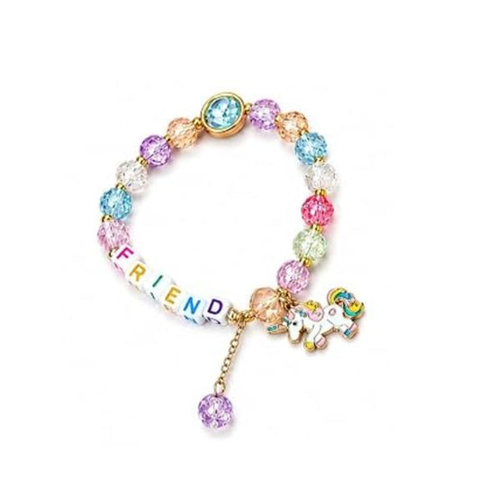 Colorful Unicorn Charm Friendship Day Bracelets | Single Piece