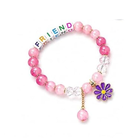 Colorful Flower Charm Friendship Day Bracelets | Single Piece