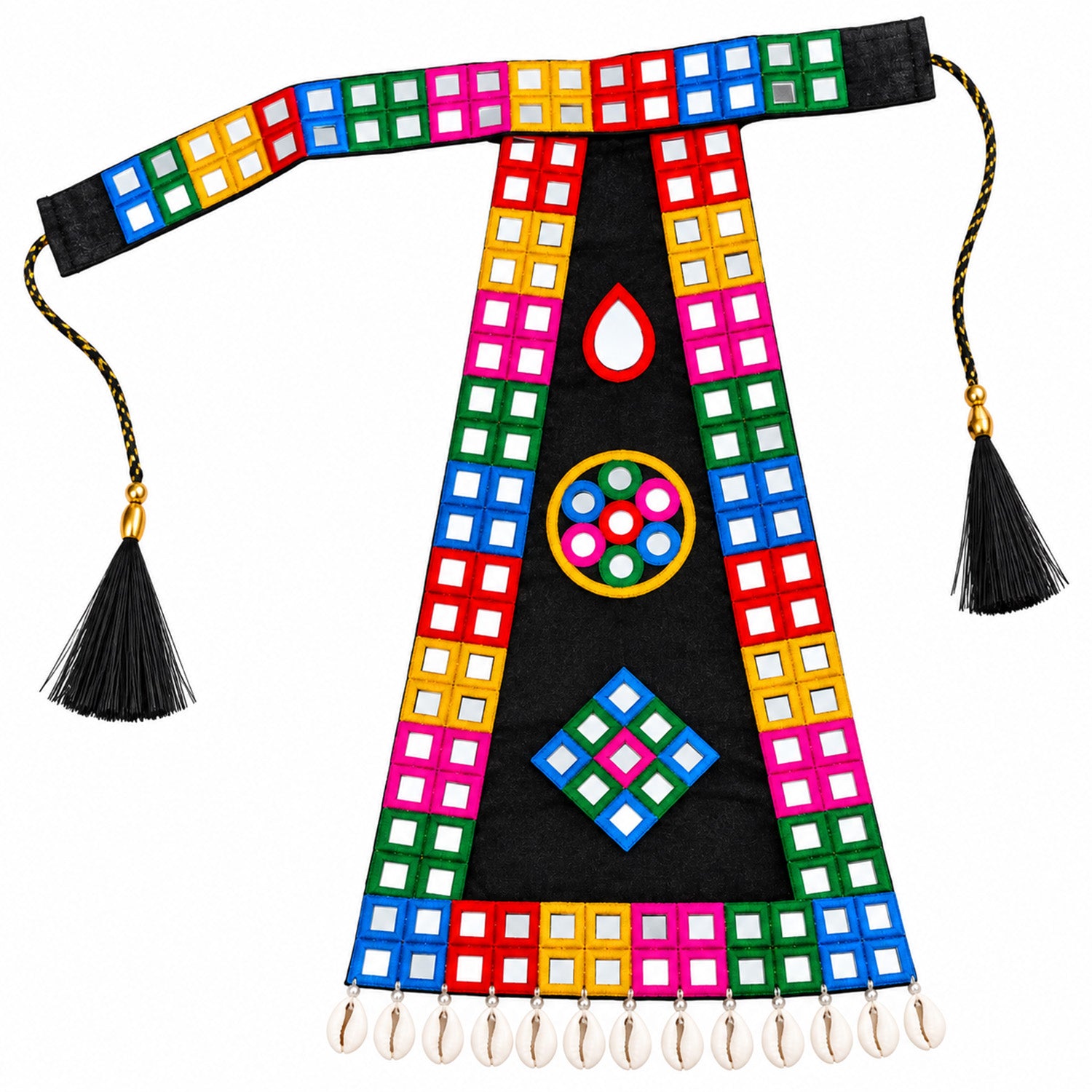 Navratri Mirror-Work Kamar Belt