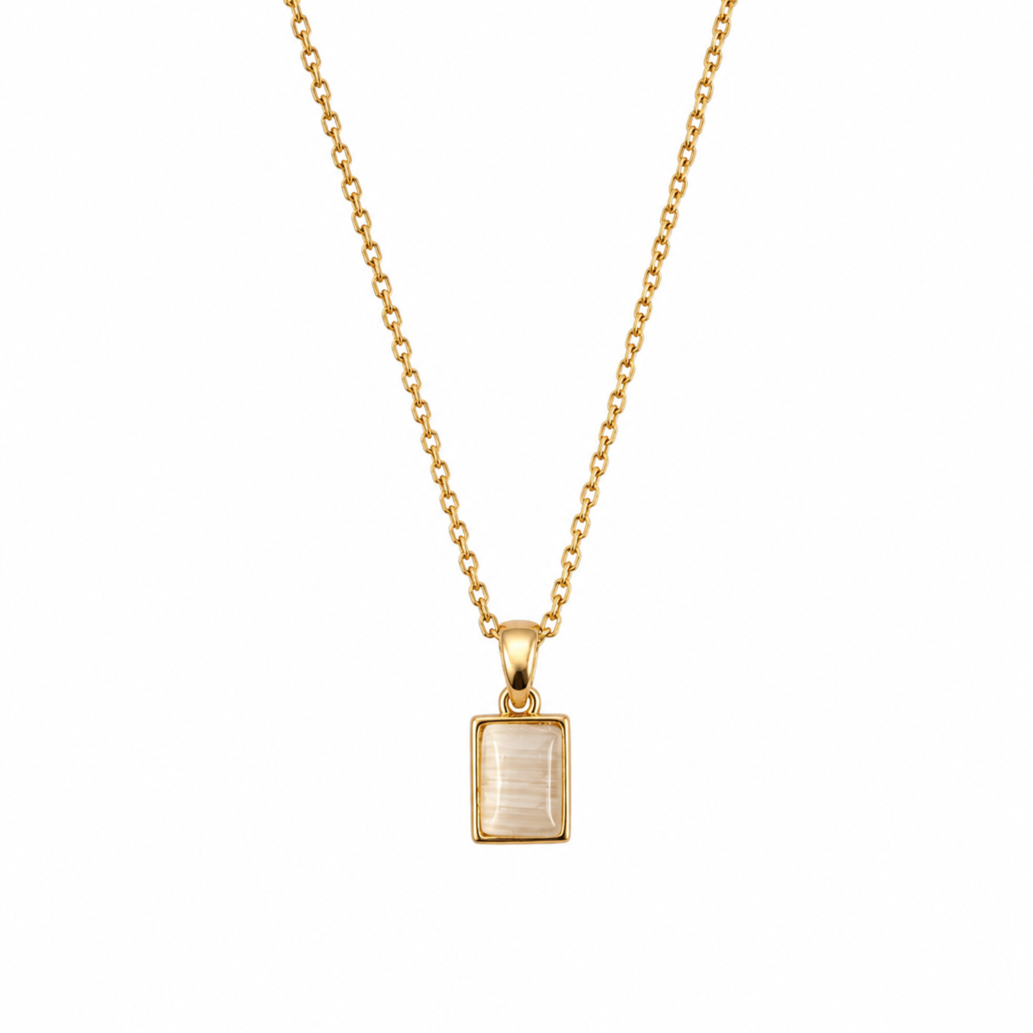 Engravable Locket Pendant With Chain for Women & Girls