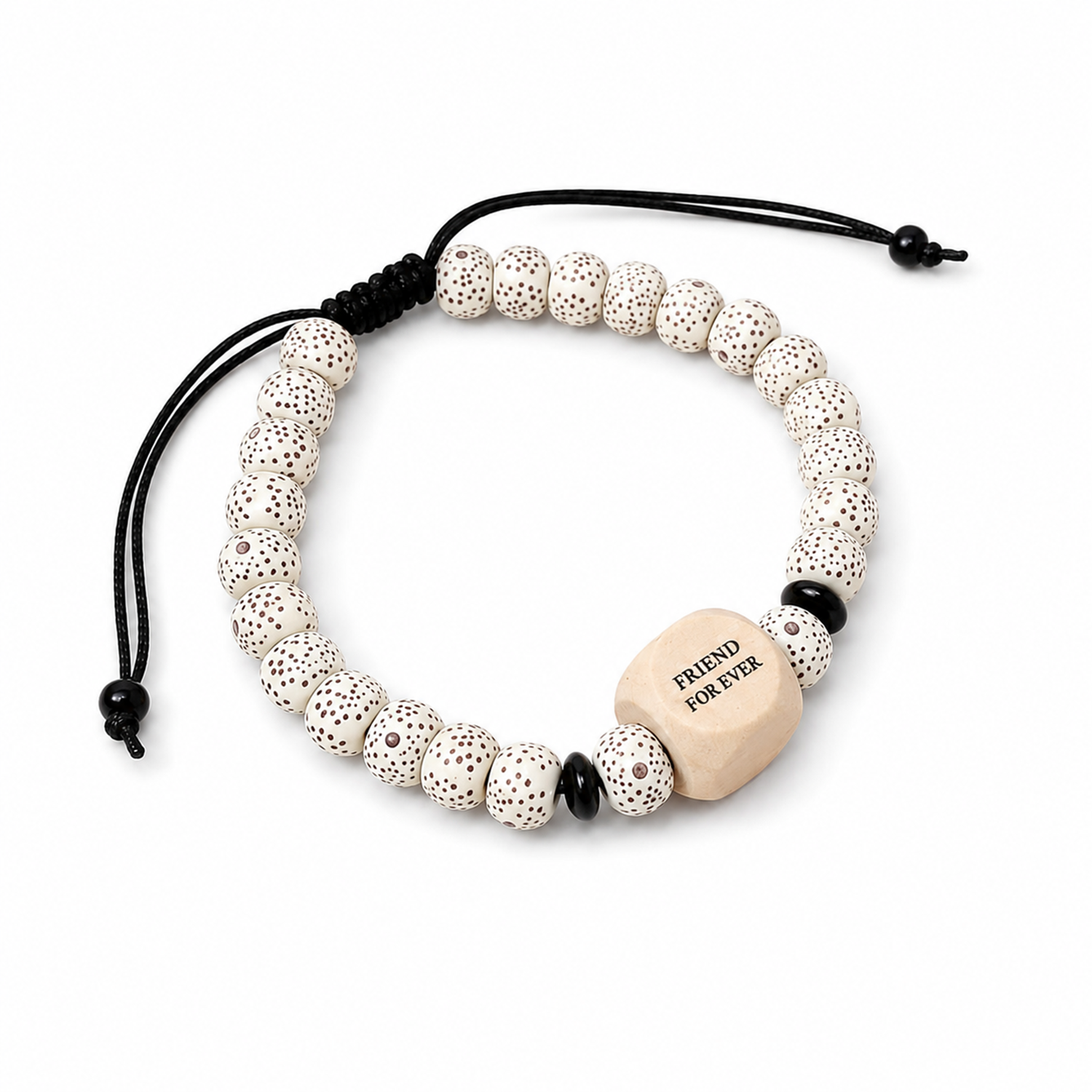 Brown Cubic Beads Bracelet Friendship Day Bracelets for Kids, Boys & Girls