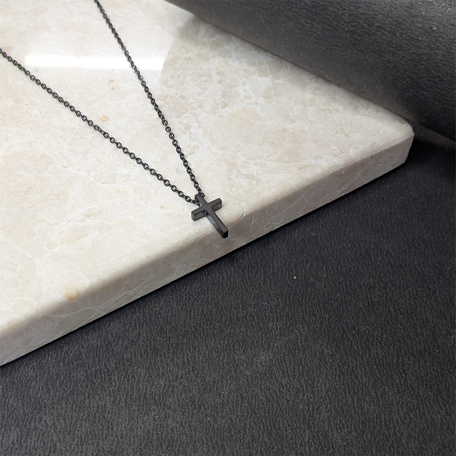 Holy Bible Nail Cross Mini Pendant For Men & Boys