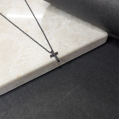 Holy Bible Nail Cross Mini Pendant For Men & Boys