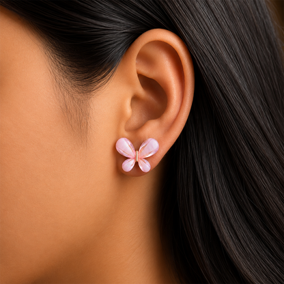 Fairy Winged Design Butterfly Earrings For Girls & Women