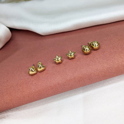 Trendy Hoop & Stud Earrings Combo Set of 6 For Girls & Women