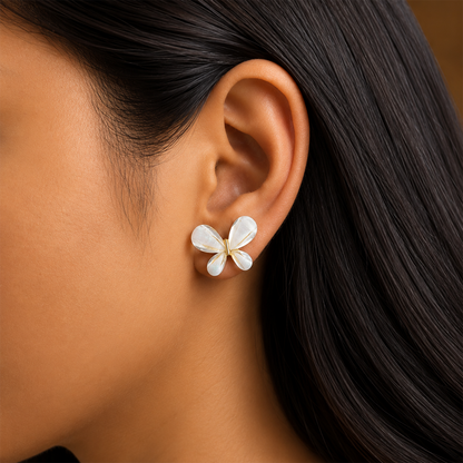 Fairy Winged Design Butterfly Earrings For Girls & Women