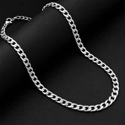 Rhythmic Figaro Interlink Stainless Steel Chain for Men & Women
