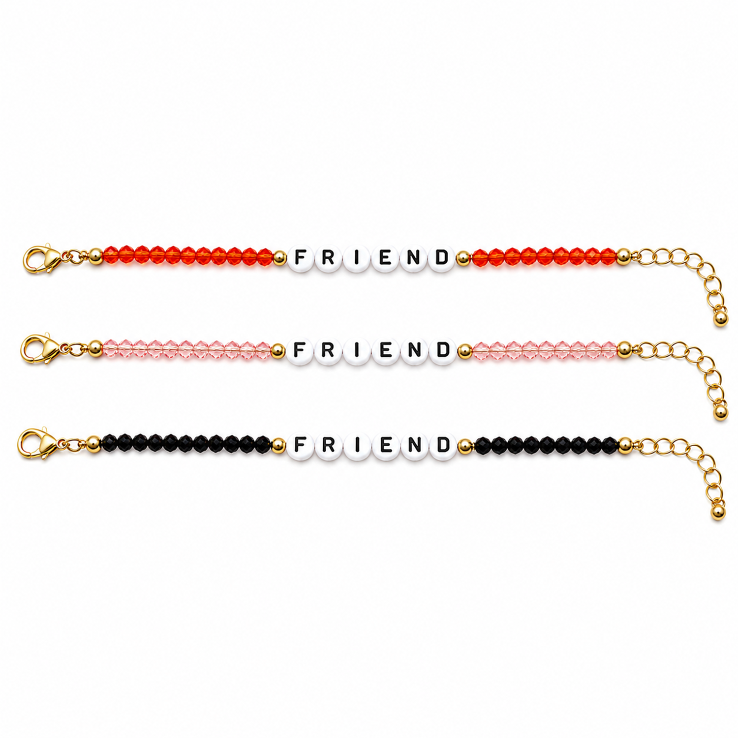 Six Beaded Friendship Day Bands Bracelets for Kids, Boys & Girls