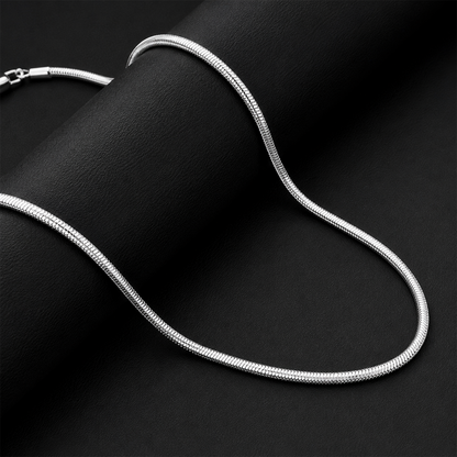 Stylish Twisted Rope Link Design Stainless Steel Chain For Men & Women