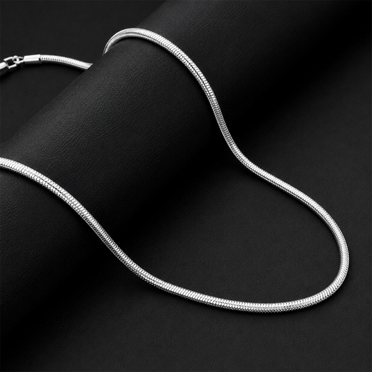 Stylish Twisted Rope Link Design Stainless Steel Chain For Men & Women