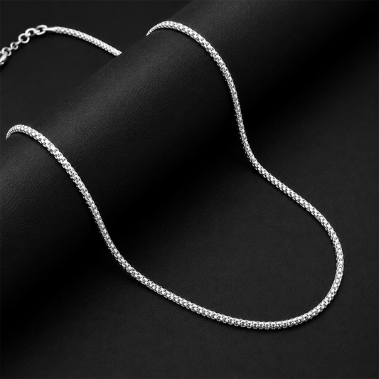 Stylish Rollo Link Design Stainless Steel Chain For Men & Women