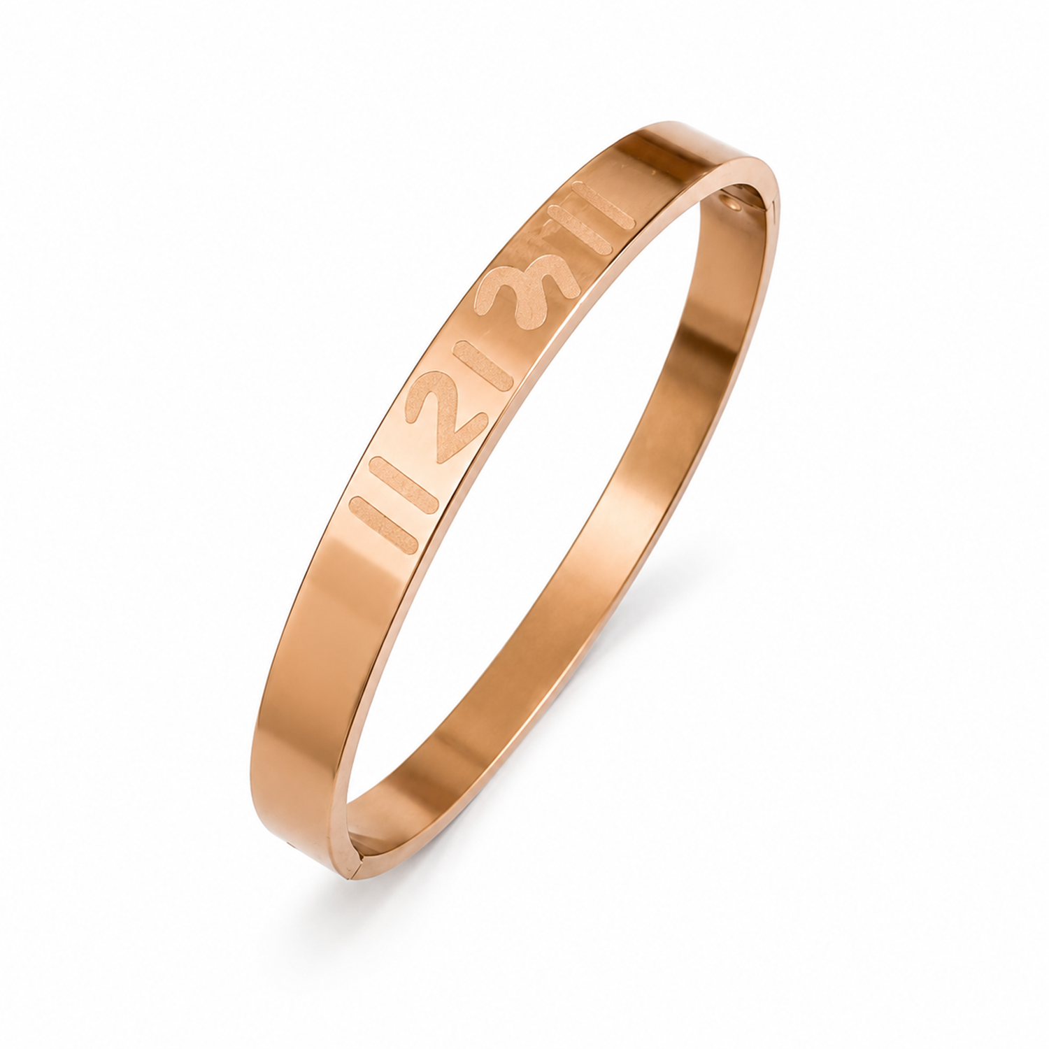 Men’s Stainless Steel Bracelet Engraved with Ram