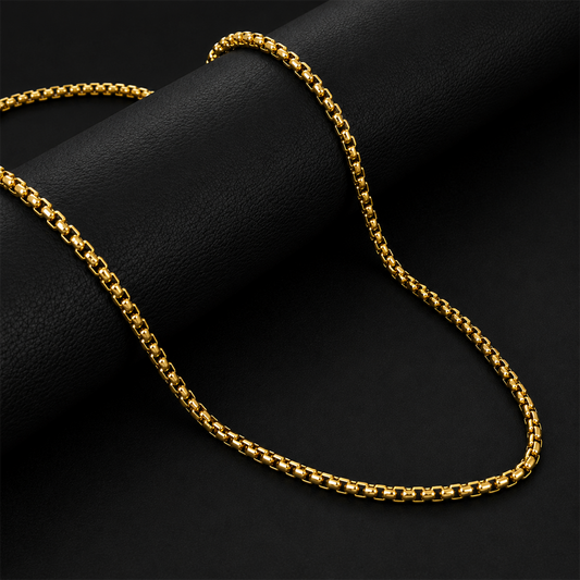 Stylish Tiny Lock Design Stainless Steel Chain For Men & Women