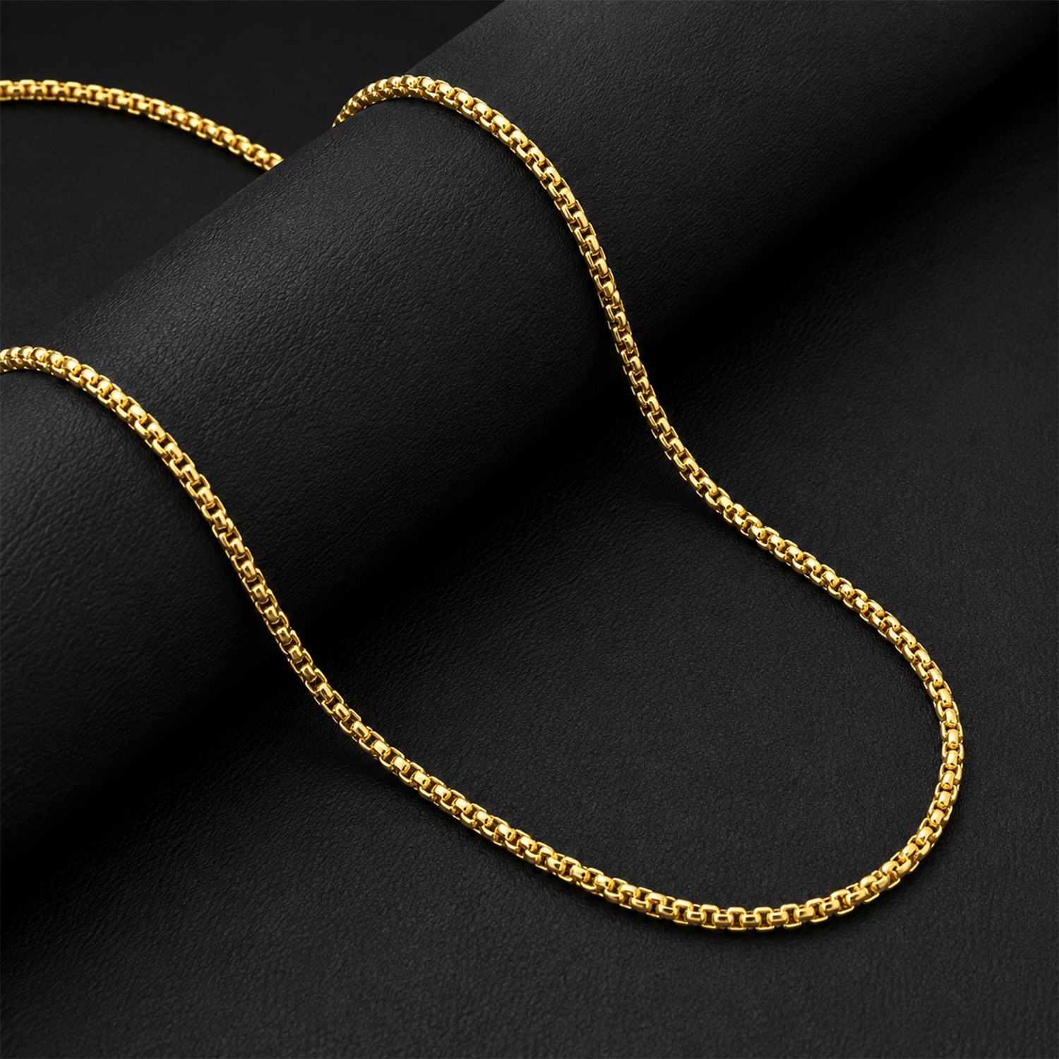 Stylish Interlock  Design Stainless Steel Snake Chain For Men & Women