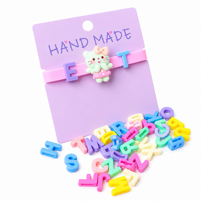Cute Pink Kity Friendship Day Band for Kids, Boys & Girls