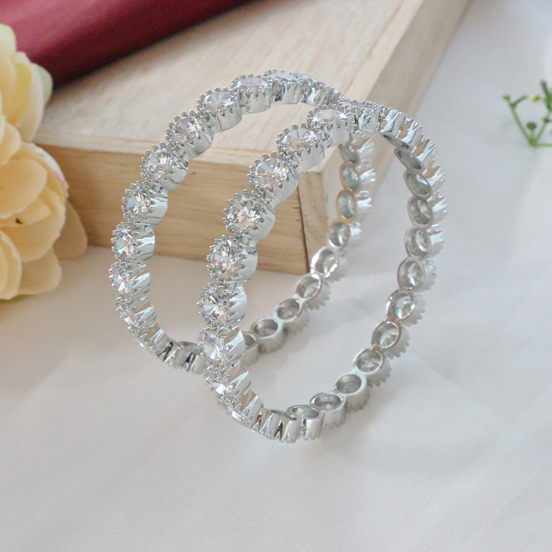 Eternal Sparkle American Diamond Bangles