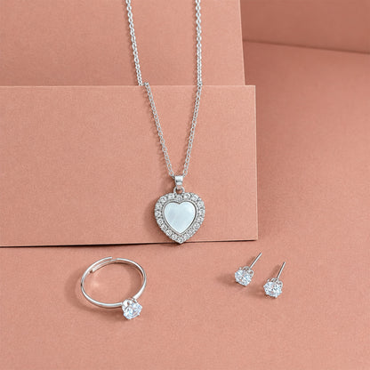 Heart Jewelry Set for Women and Girls