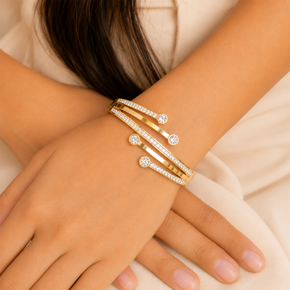 Shimmering Neo Ad Stone Bracelet for Girls & Women