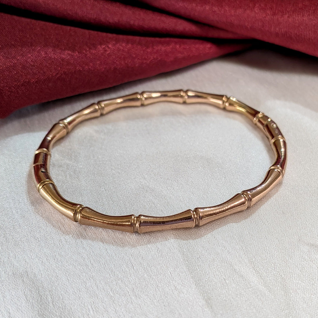 18K Gold Plated Bamboo Briz Bracelet (Anti Tarnish)