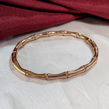 18K Gold Plated Bamboo Briz Bracelet (Anti Tarnish)