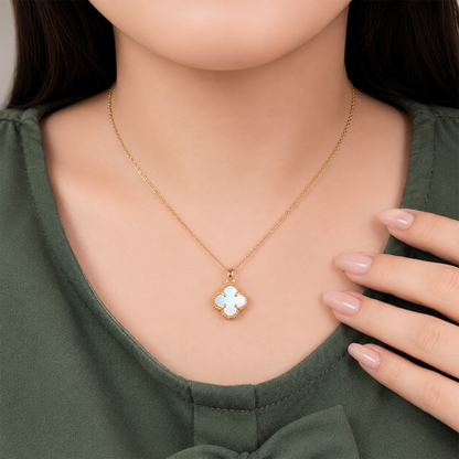Dainty Flower Crown Pendant for Girls & Women's
