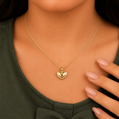 Echo Golden Heart Pendant for Girls & Women's