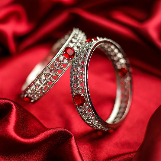 Royal Glow American Diamond Bangles